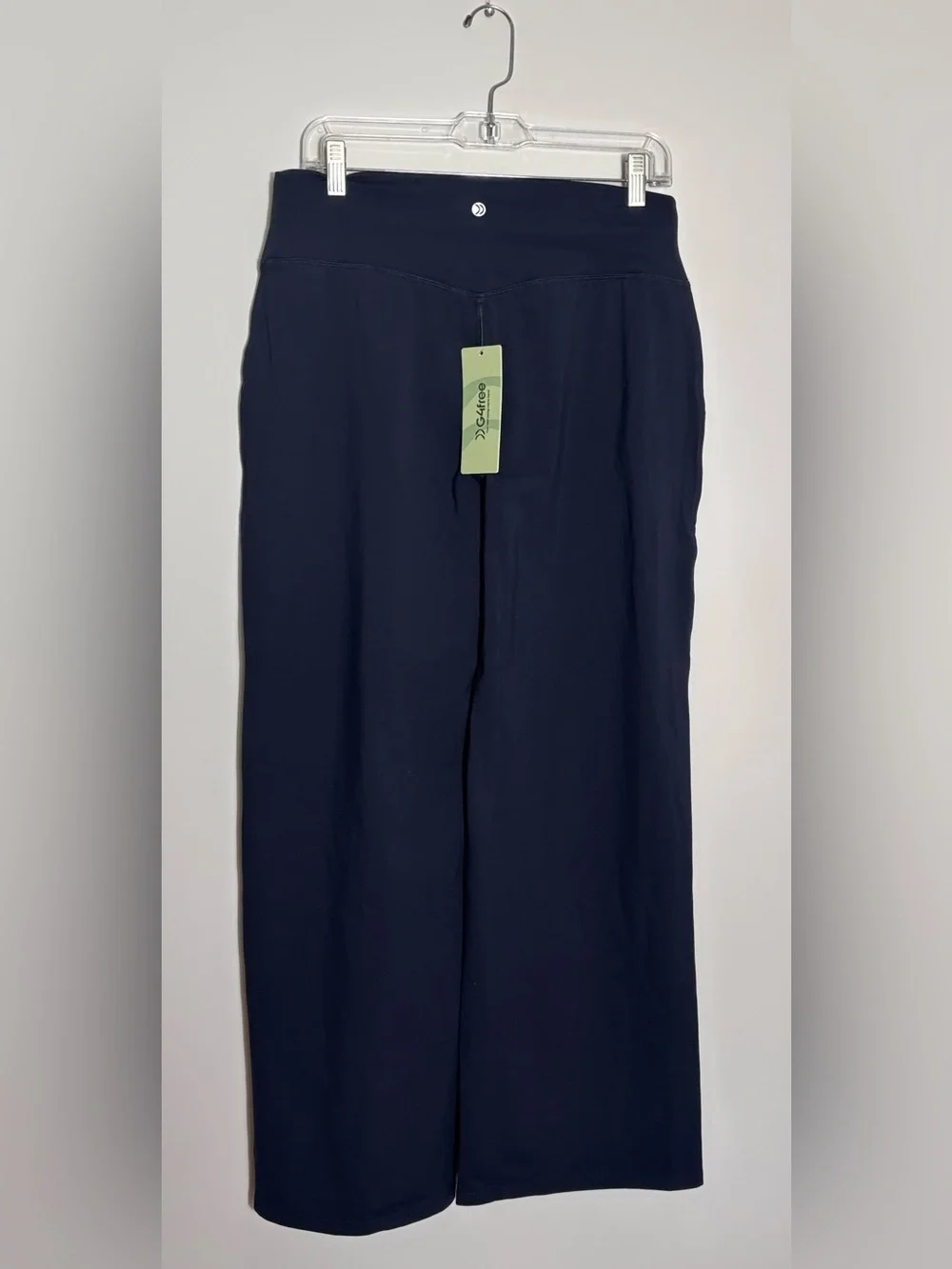G4Free EverGoing Wide-Leg Pants – Navy Blue – Size Large 12/14 NWT - Picture 2 of 6